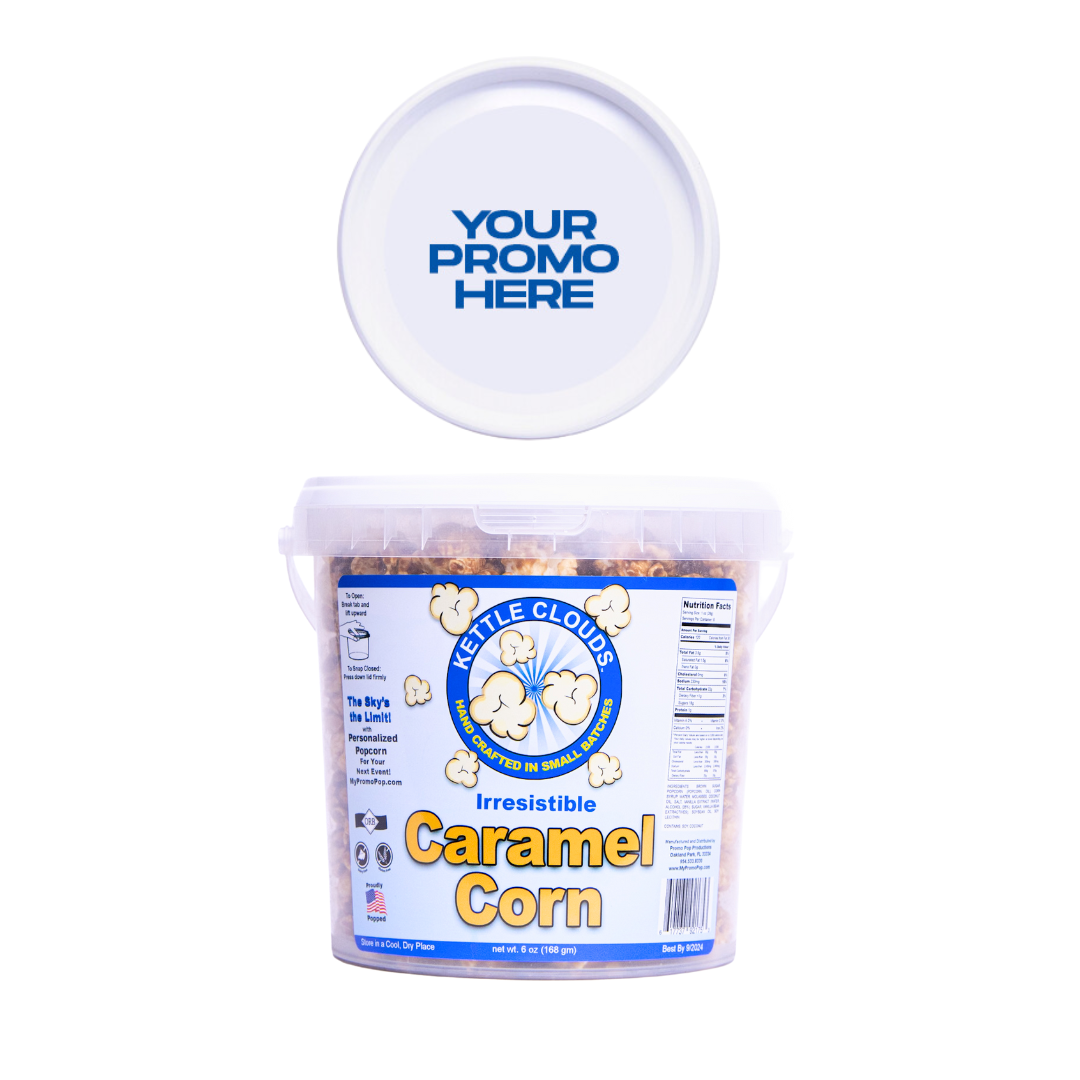 Kettle Clouds™ - Caramel Corn Jumbo (as low as $8.49 per bucket) Case of 12 Price