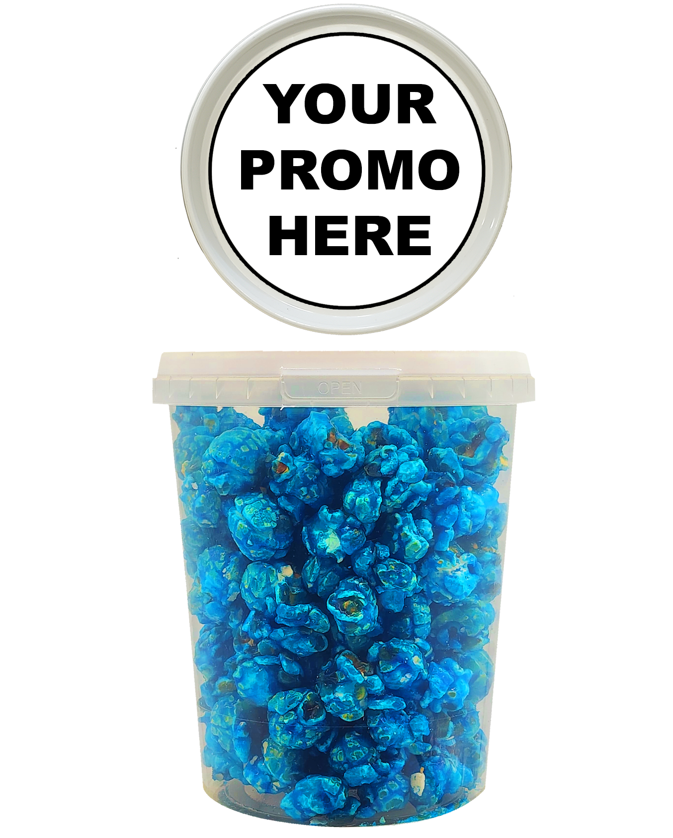 Promo Pop™ - Blue Raspberry Classic (as low as $4.99 per bucket) Case of 12 Price