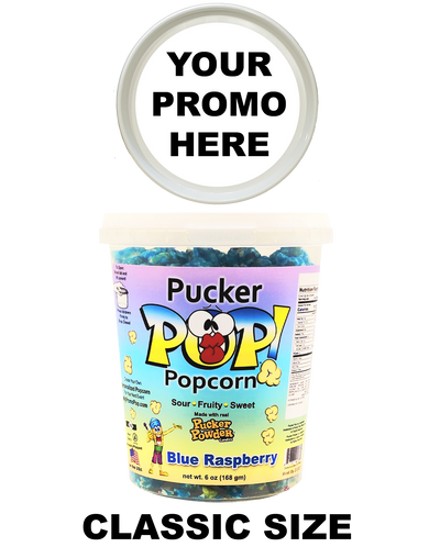 Pucker Pop!™ - Blue Raspberry Classic (as low as $4.99 per bucket) Case of 12 Price