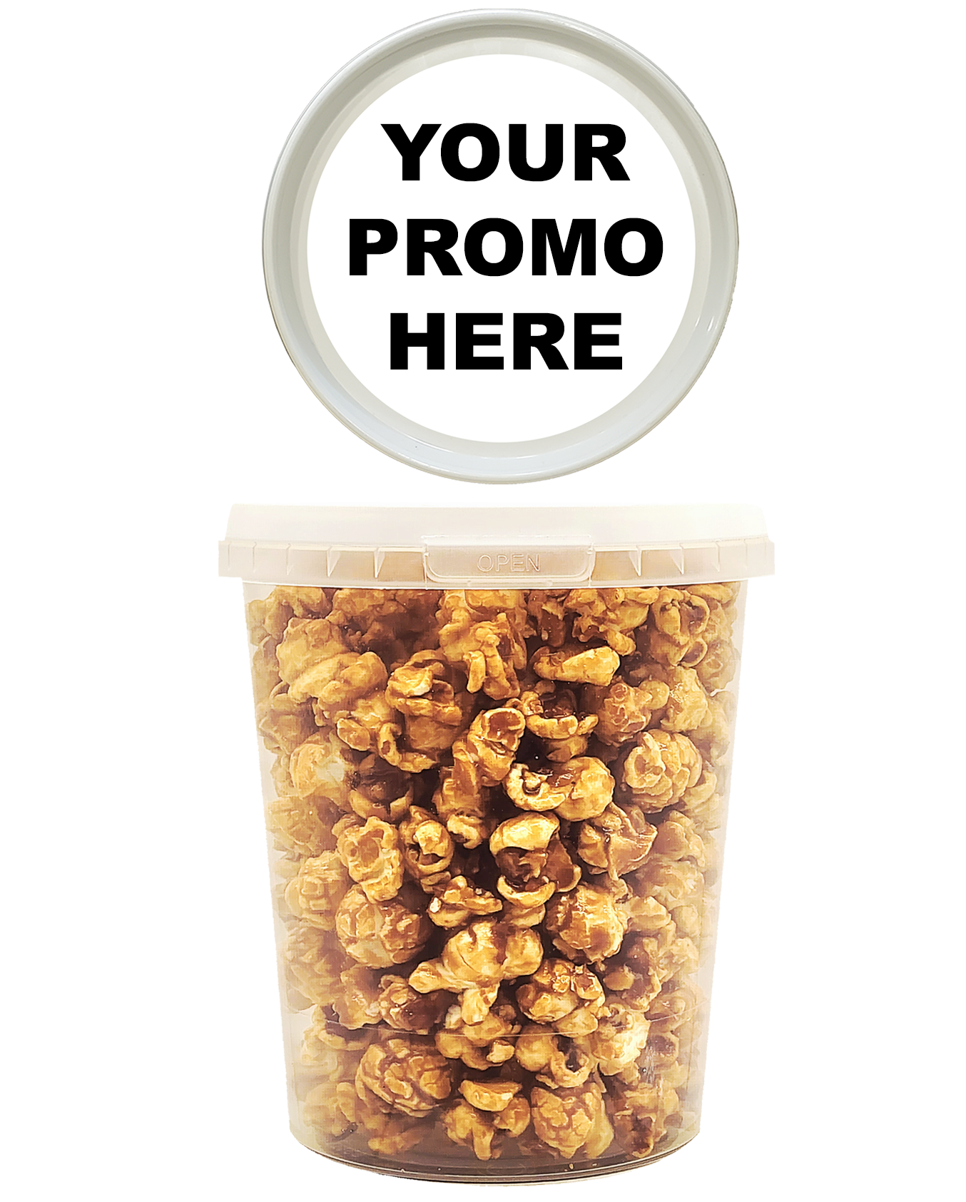Promo Pop™ - Caramel Corn Classic (as low as $4.49 per bucket) Case of 12 Price