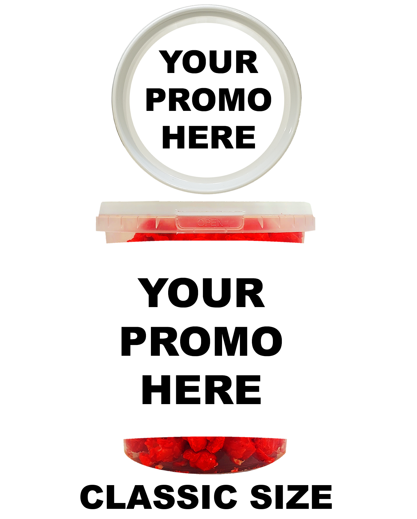 Promo Pop™ - Wild Cherry Classic (as low as $4.99 per bucket) Case of 12 Price