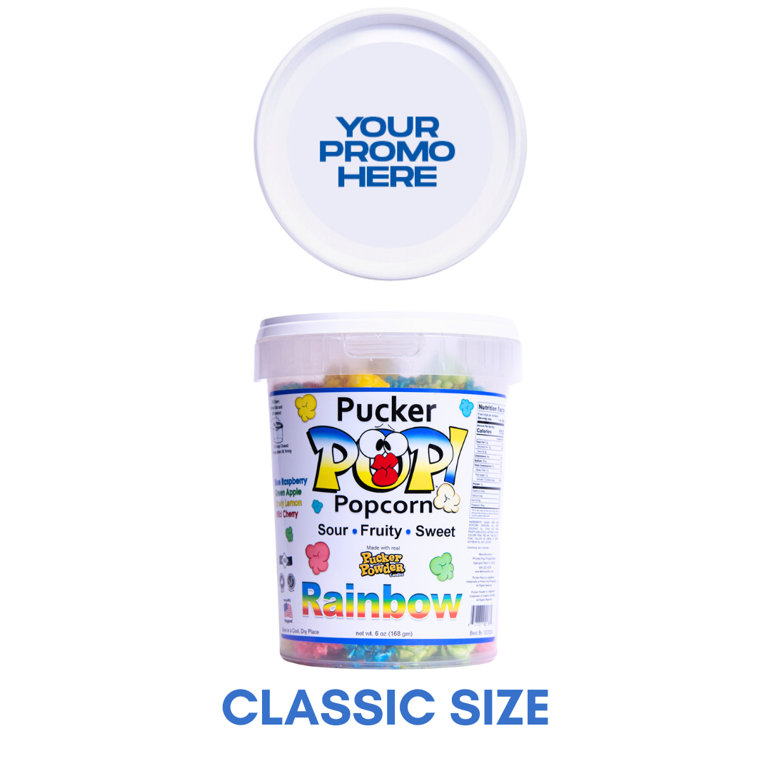 Pucker Pop!™ - Rainbow Classic (as low as $4.99 per bucket) Case of 12 Price