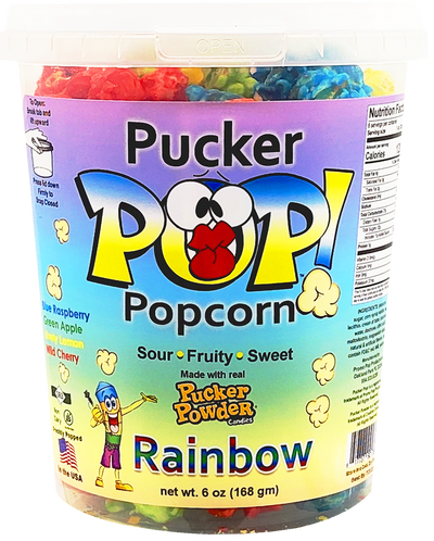 Pucker Pop!™ - Rainbow Classic (as low as $4.99 per bucket) Case of 12 Price
