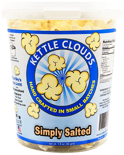 Kettle Clouds™ - Simply Salted Classic (as low as $3.49 per bucket) Case of 12 Price