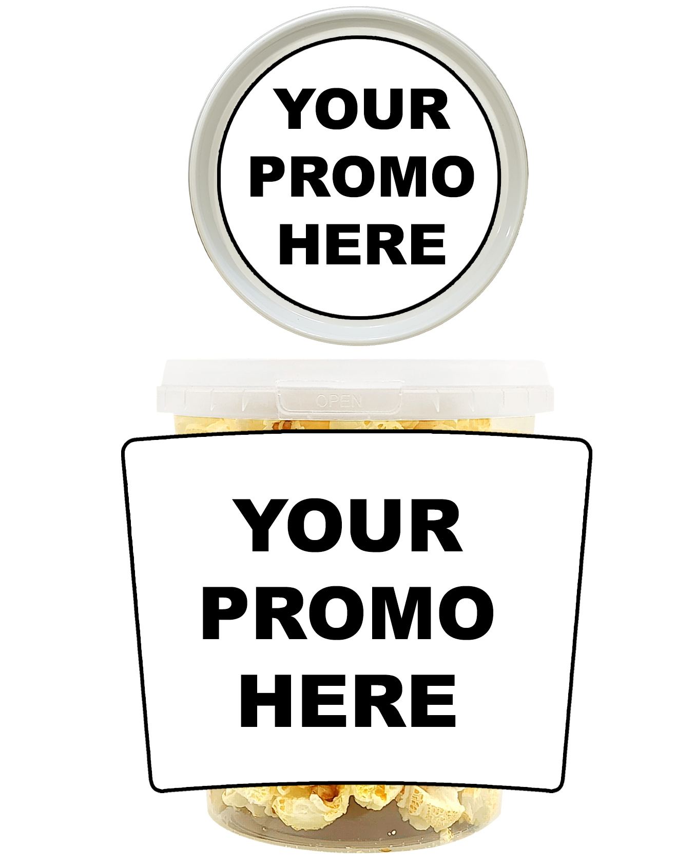 Promo Pop™ - Simply Salted Classic (as low as $3.49 per bucket) Case of 12 Price